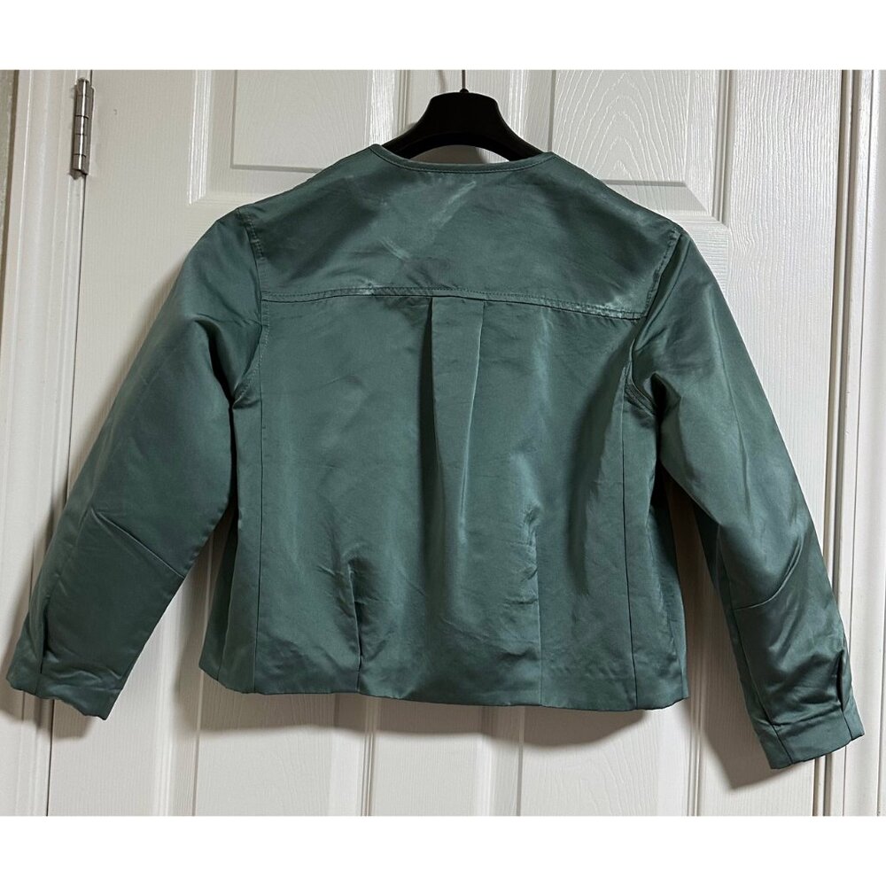 J Crew Collection satin jacket, new! - Picture 2 of 3